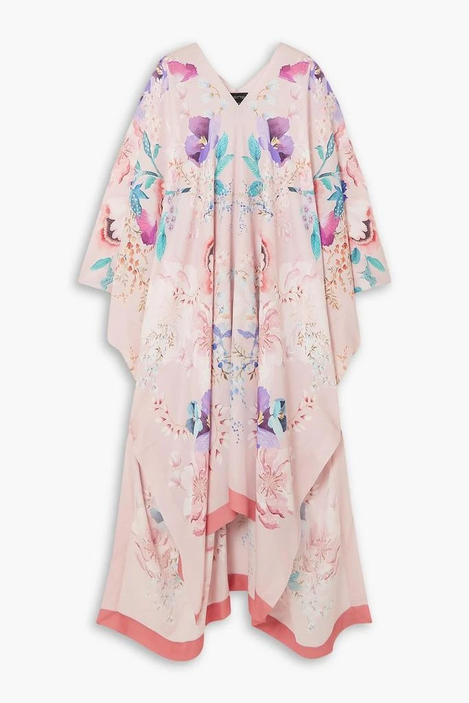 MENG Printed silk-georgette kaftan 1