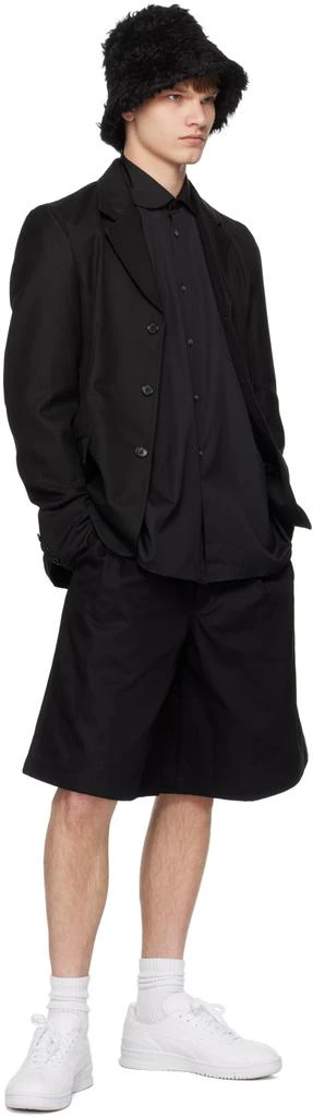 Comme des Garcons Black Peter Pan Collar Shirt 4