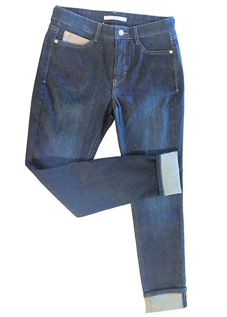 MAC Shimmer Lurex Jean In Blue Denim 1