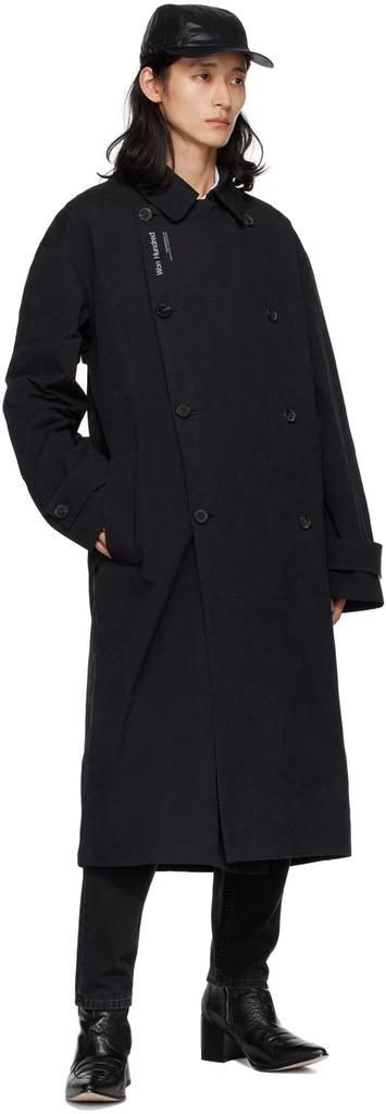 Won Hundred Black Amsterdam Trench Coat 4