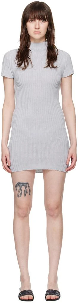 Paloma Wool Gray Merlo Minidress 1