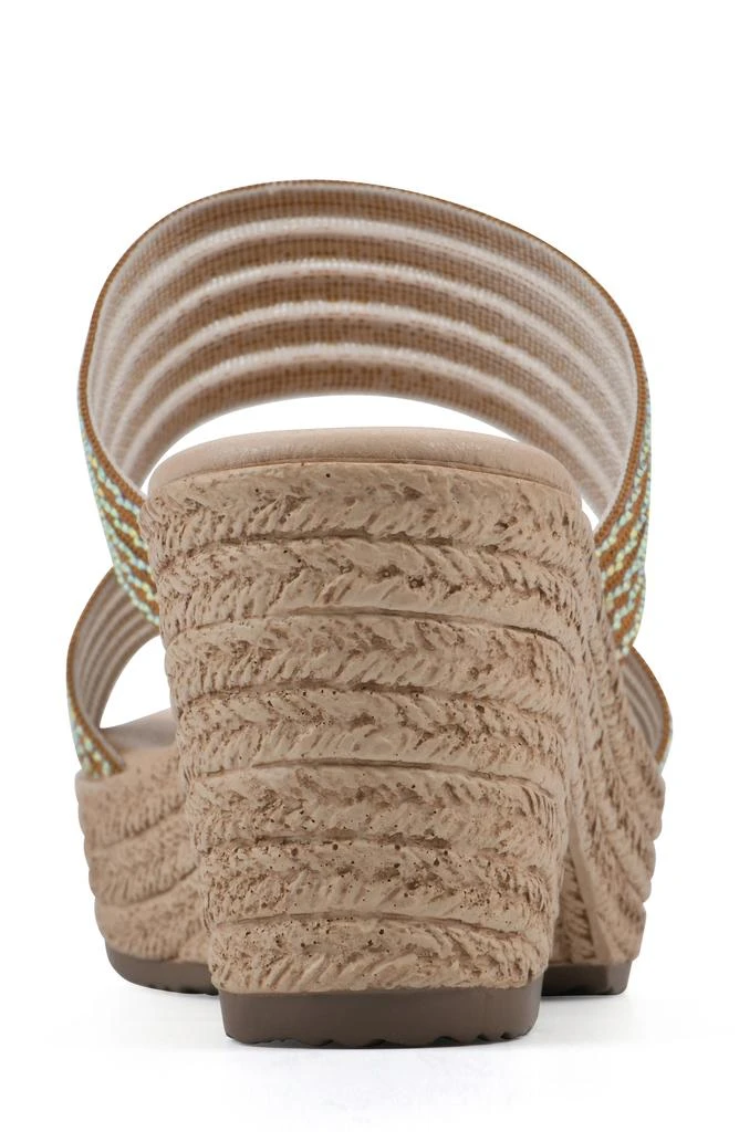 White Mountain Bia Espadrille Platform Sandal 2