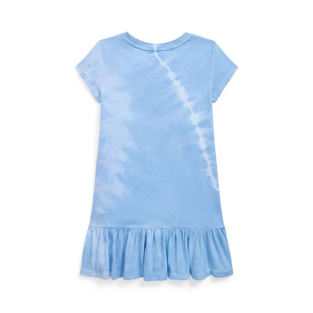 Polo Ralph Lauren Toddler and Little Girls Tie-Dye Polo Bear Cotton T-shirt Dress 2