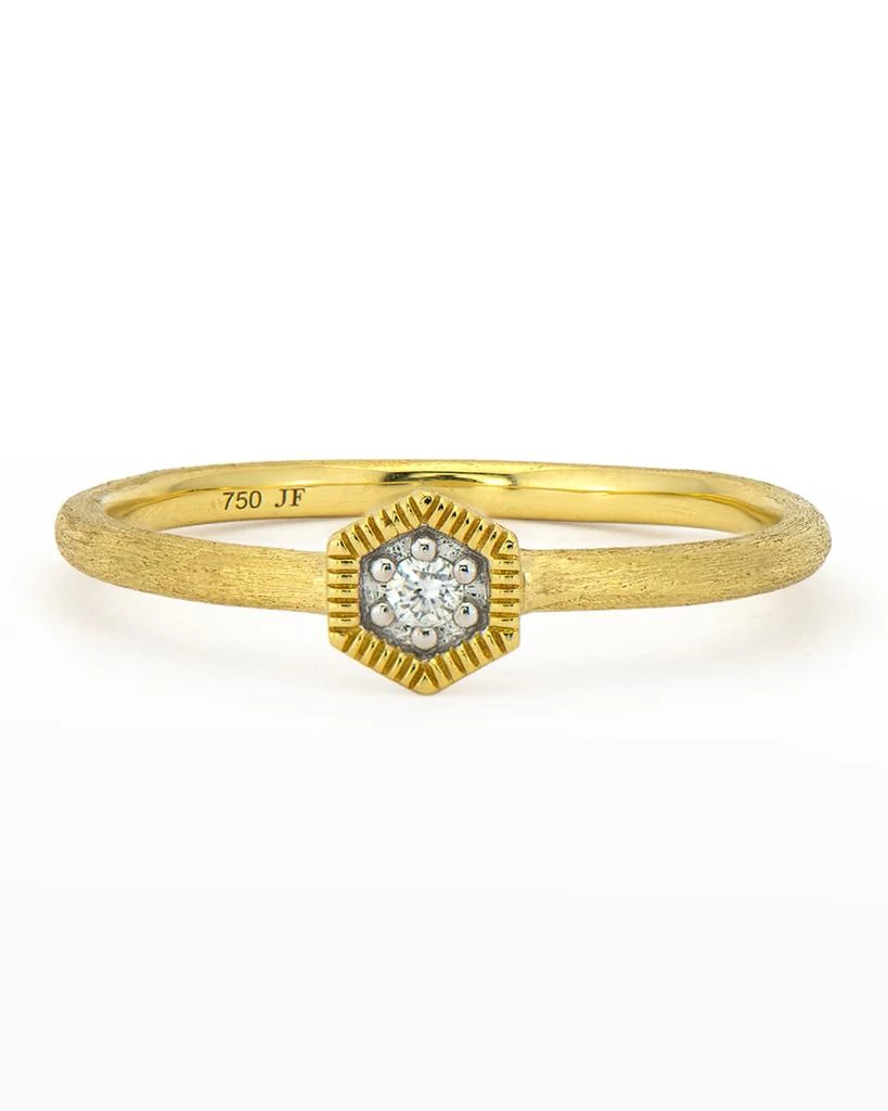 Jude Frances Petite Diamond Crown Ring 1