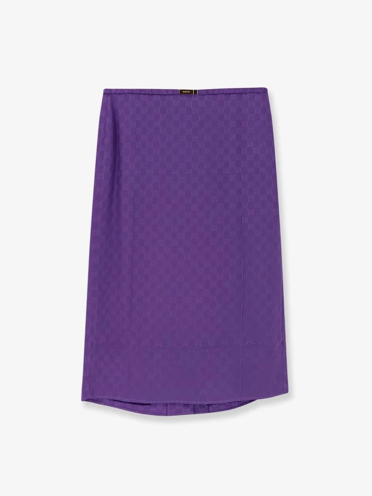 Gucci GG silk skirt from Nugnes 1920