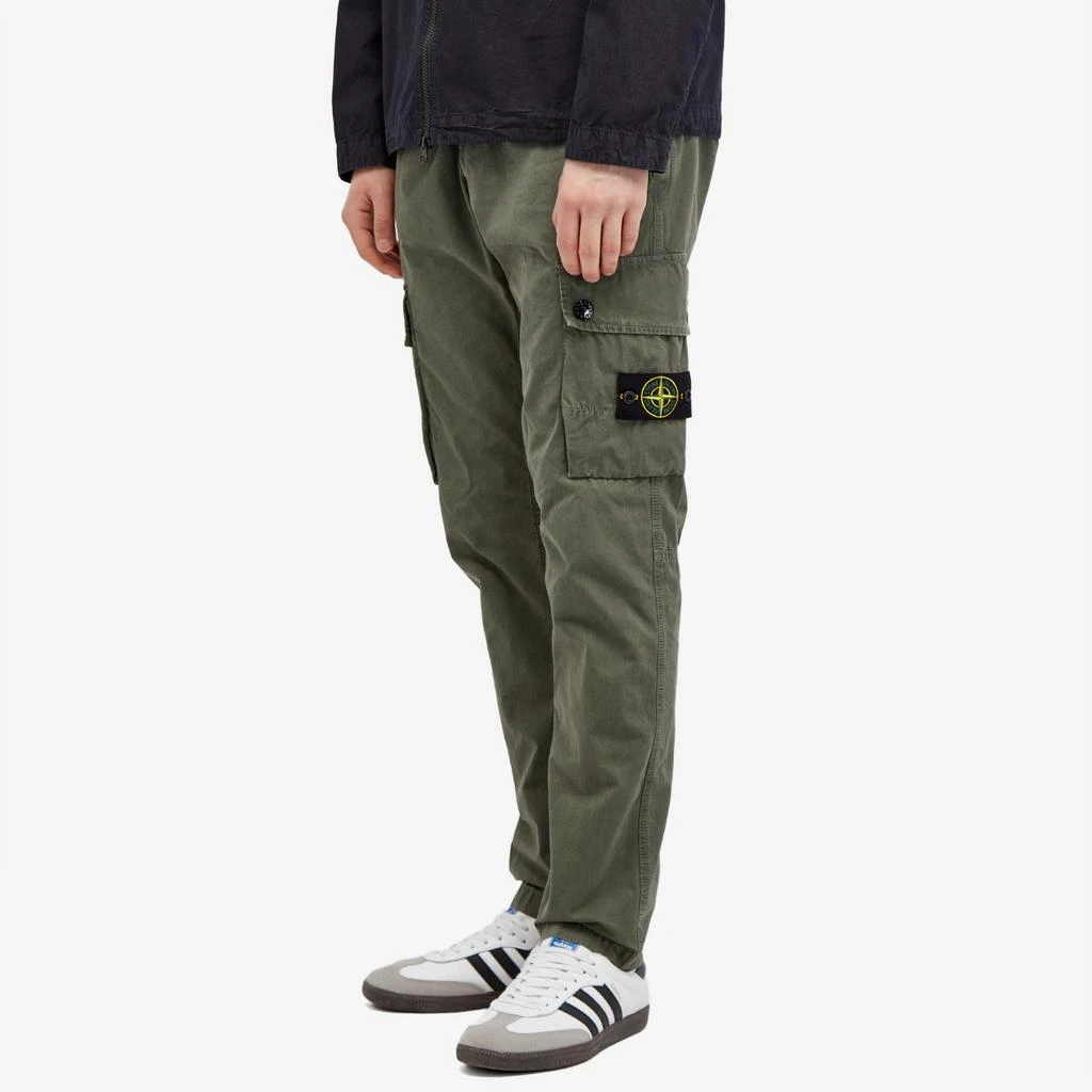 Stone Island Stone Island Brushed Cotton Canvas Cargo Pants 2