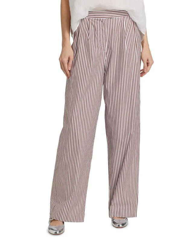 Rag & Bone Lacey Striped Poplin Pants 1