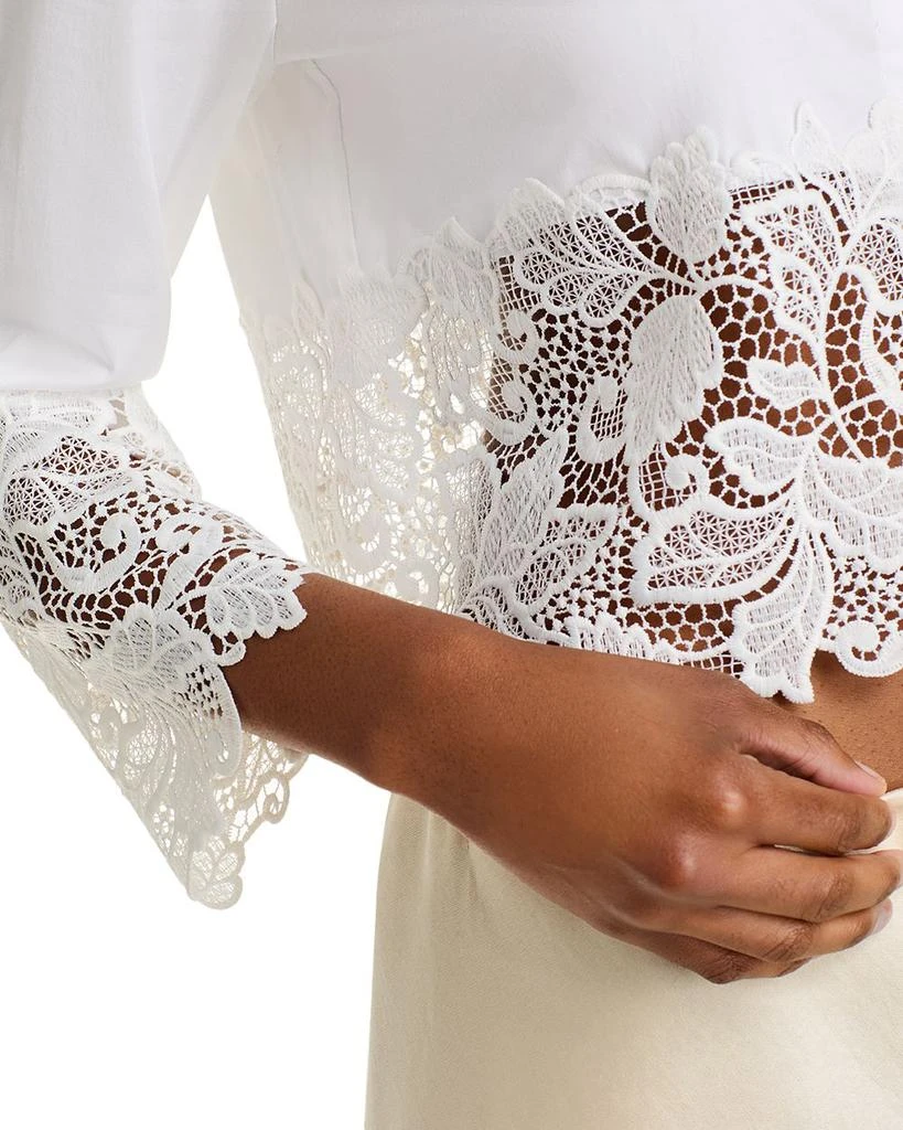 Generation Love Issa Lace Trim Shirt 4