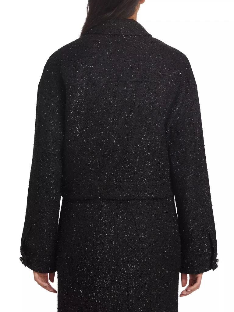 Self Portrait Bouclé Oversized Jacket 5