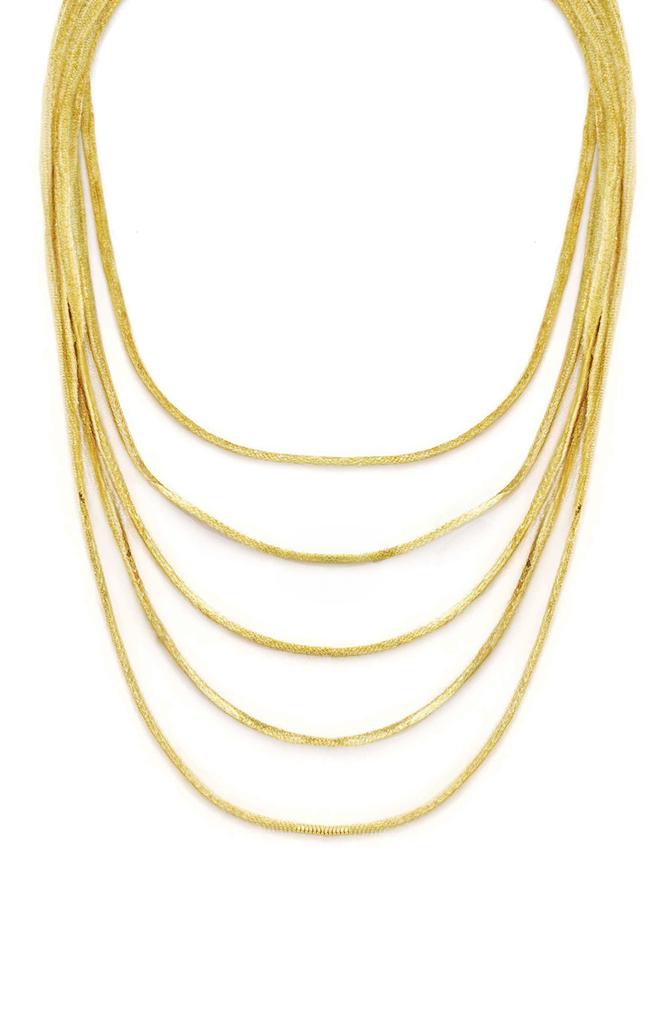 Panacea Layered Snake Chain Necklace