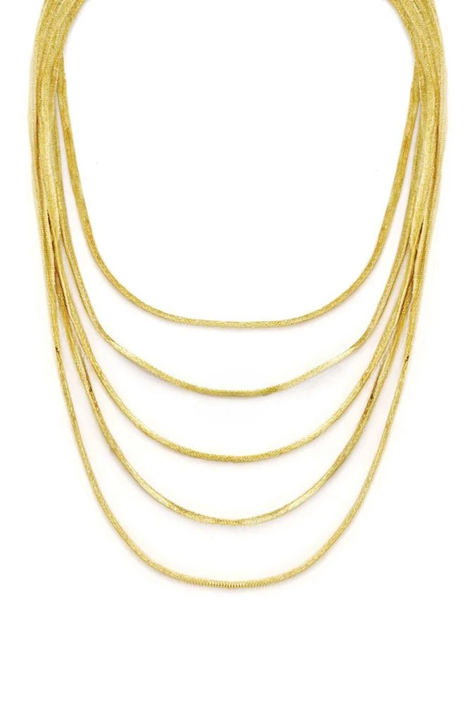 Panacea Layered Snake Chain Necklace 1