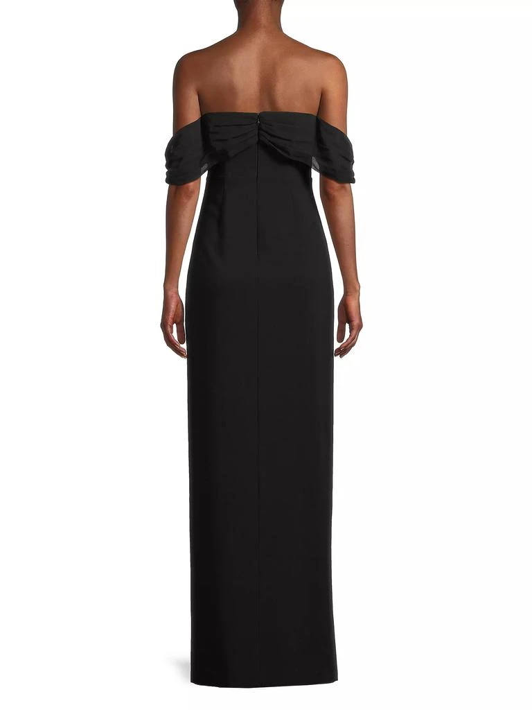 Likely Toula Off-the-Shoulder Column Gown 5