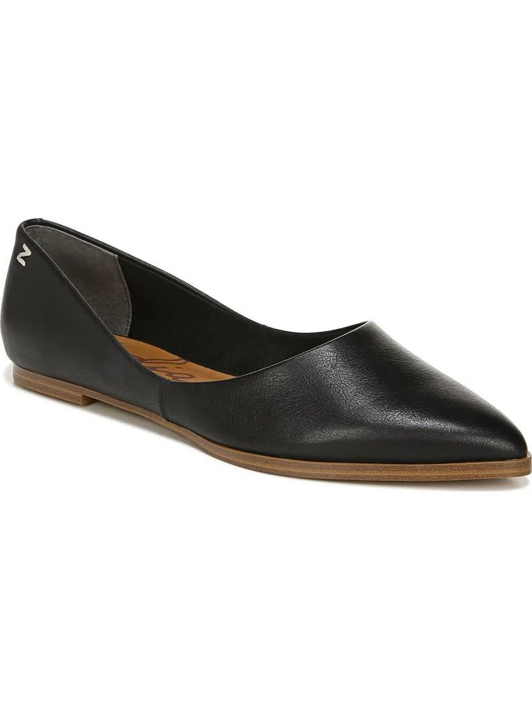 ZODIAC Hill 2 Womens Faux Leather Slip-On Ballet Flats 1