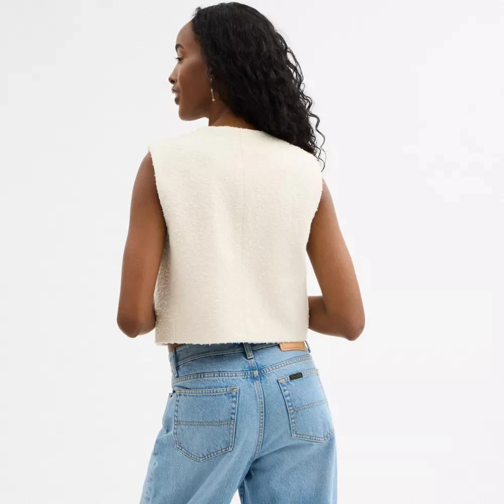 Coach Heritage C Boucle Vest 4