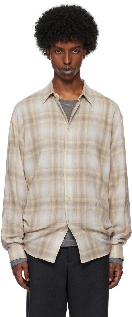 Shop Pink Suvin High Count Cloth Stripe Shirt on Sale at