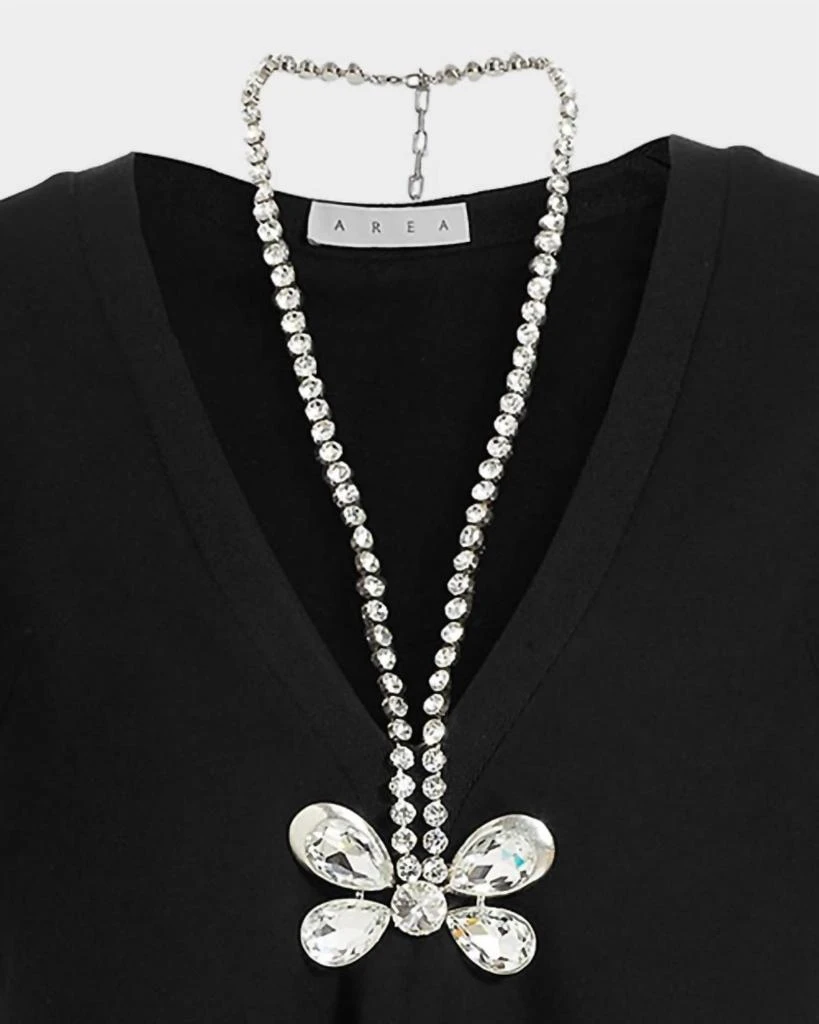 AREA Area - Women's Crystal Butterfly Necklace