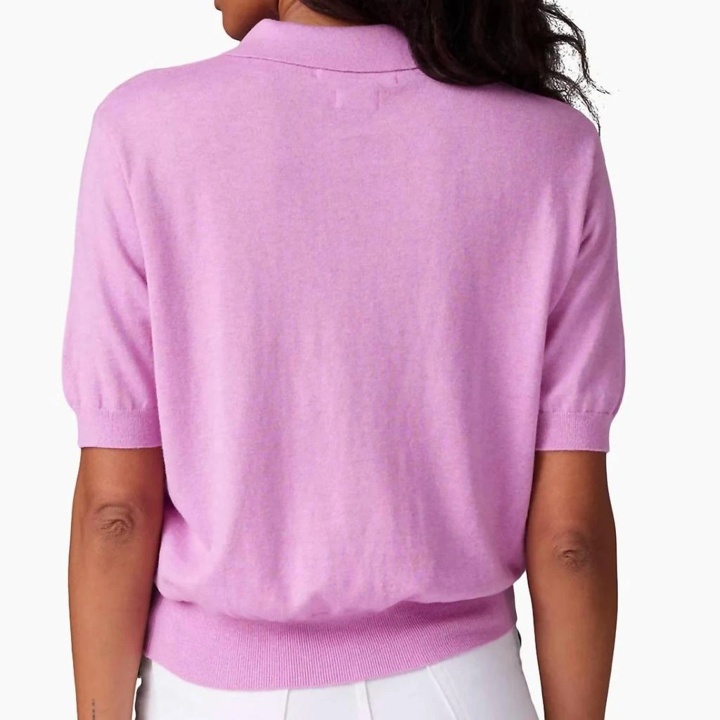 Colorush Nicola Polo Sweater In Violetta 2