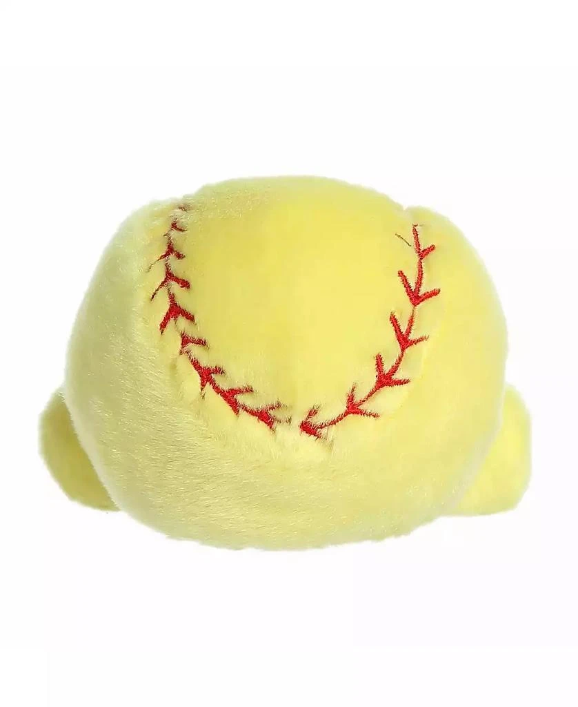 Aurora Mini Shortstop Soft Ball Palm Pals Adorable Plush Toy Yellow 5" 4