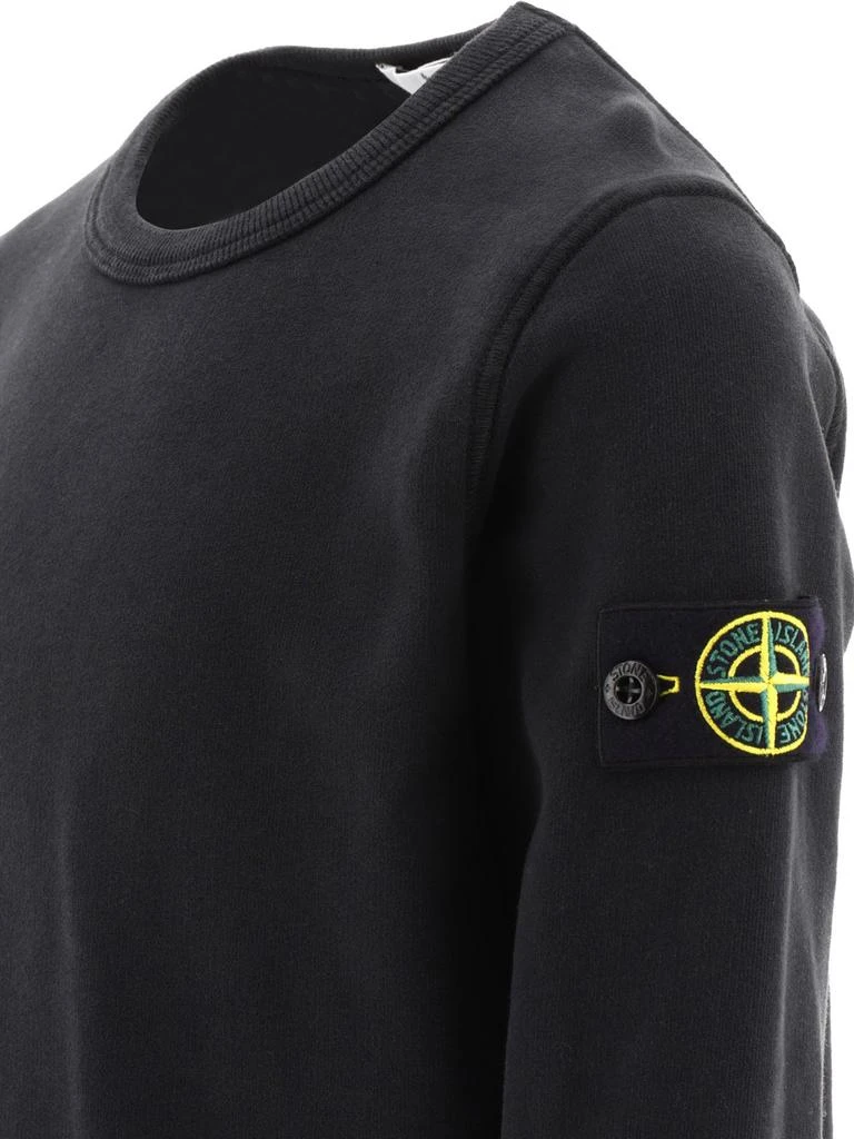 Stone Island Junior Stone Island Junior Compass-Motif Crewneck Sweatshirt 4