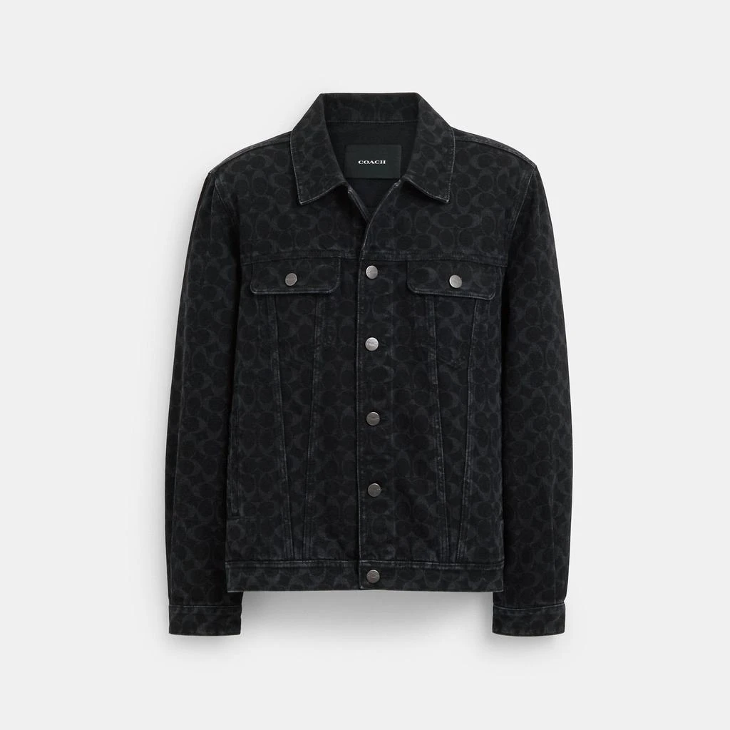 Coach Signature Denim Jacket 6