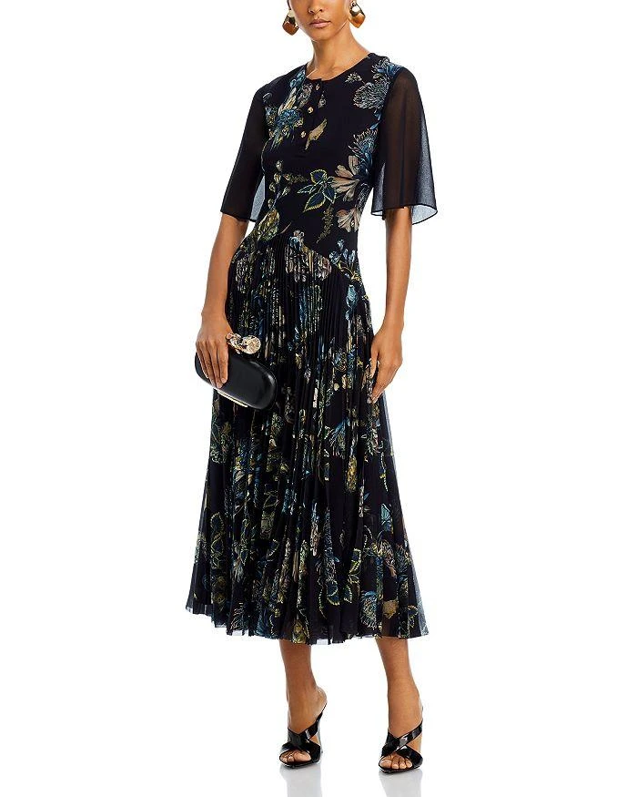 Jason Wu Forest Floral Dropped Waist Dress 3