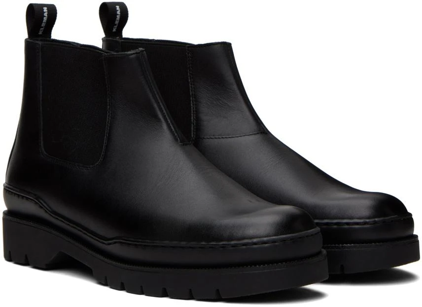 KLEMAN Black Escadron Chelsea Boots 4
