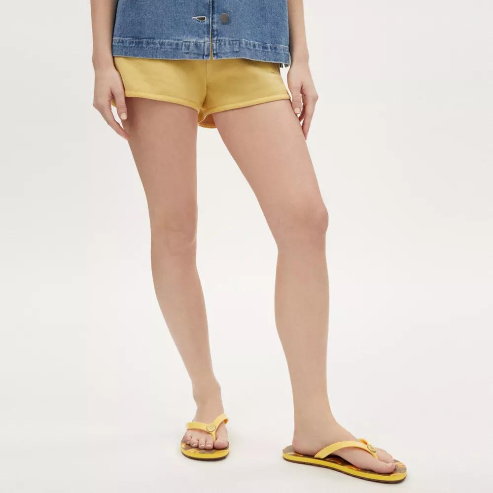 Coach Zayn Flip Flop With Fruit Print - Slippers - Compare