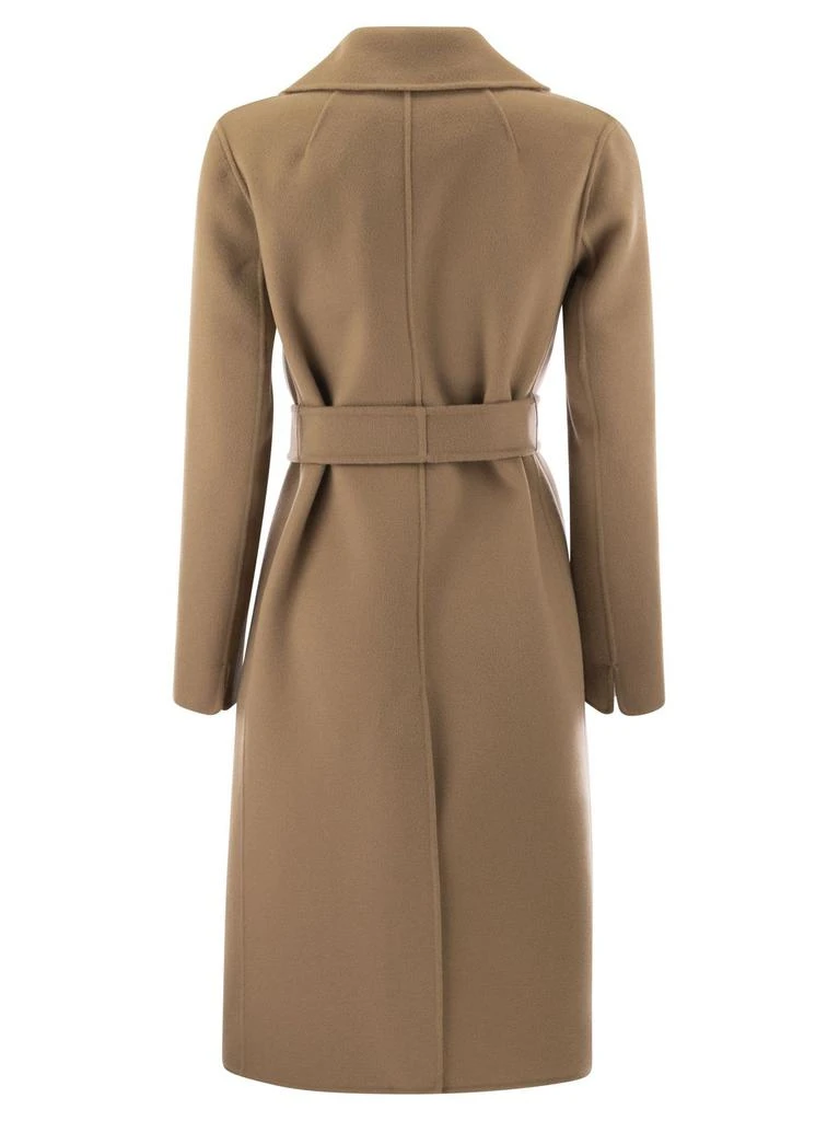 'S Max Mara 'S Max Mara Pauline Belted Long-Sleeved Coat 2