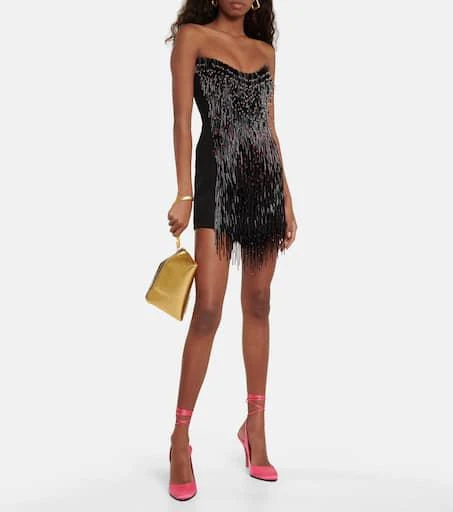 The Attico Carrie satin pumps 2