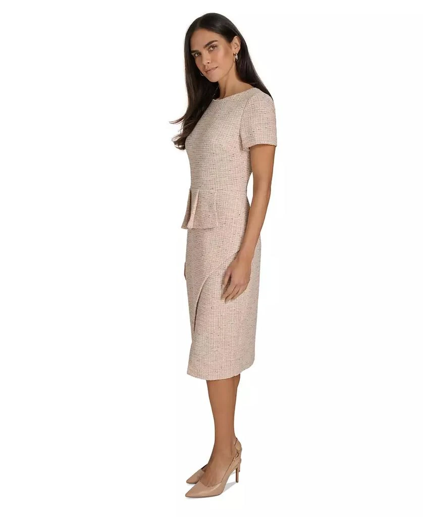 Calvin Klein Women's Boat-Neck Short-Sleeve Sheath Dress 2