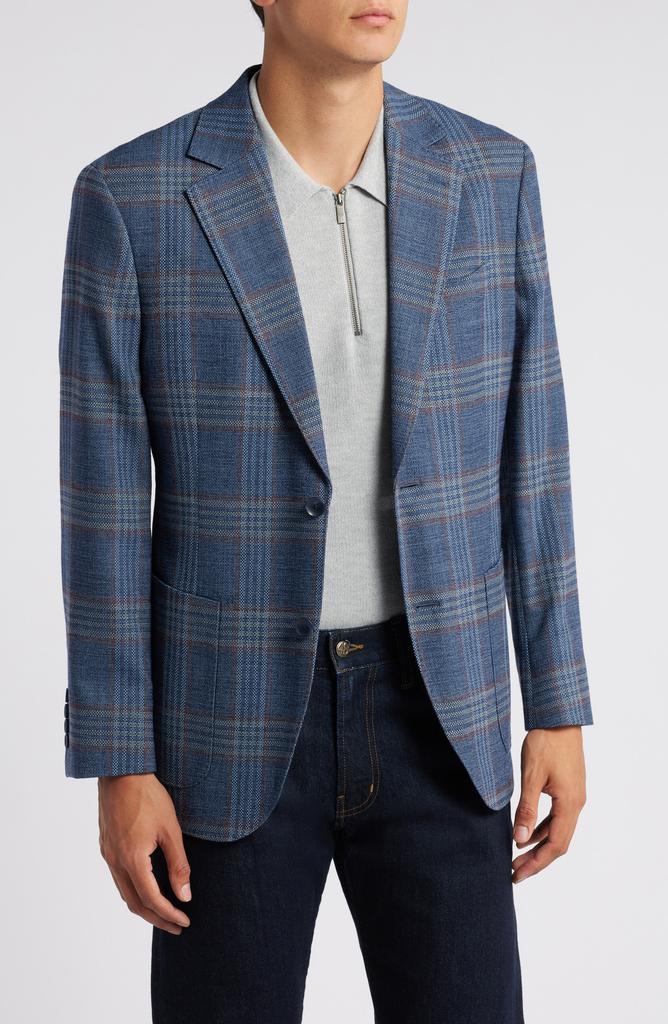 Nordstrom Classico Plaid Stretch Sport Coat