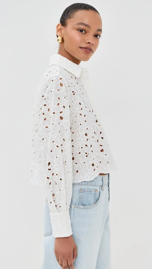 SIMKHAI Penelope Long Sleeve Shirt 3