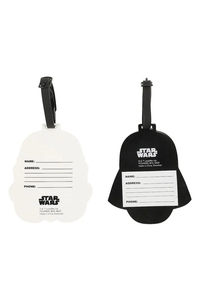 null Star Wars A New Hope Stormtrooper 
Darth Vader 2-Piece Luggage Tag Set 3