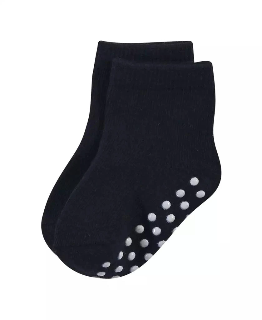 Touched by Nature Natural 
 Eight-Pair Non Skid Crew Socks 4