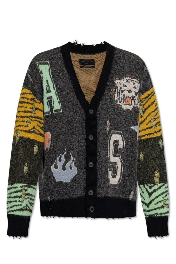 ALL SAINTS Allsaints Graphic Intarsia Knitwear 1