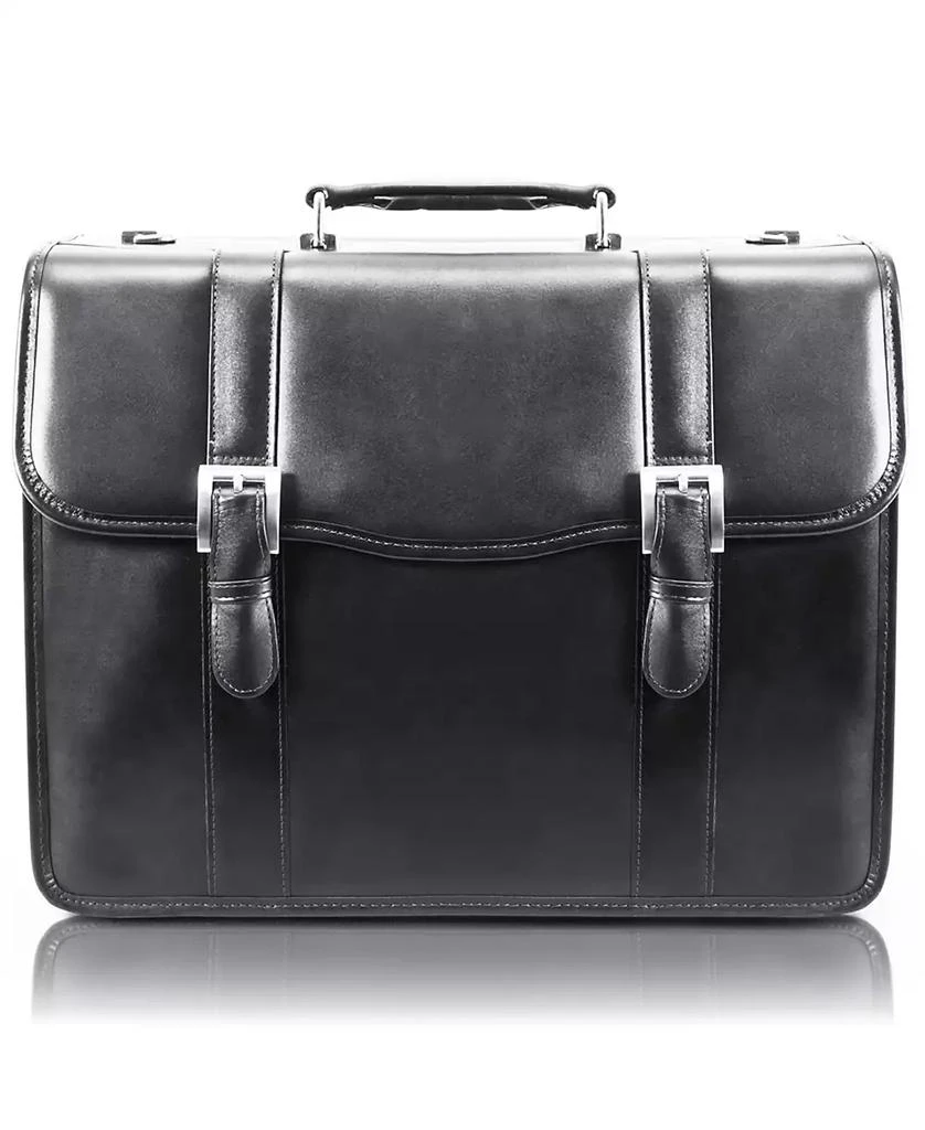 McKlein Flournoy, 15" Double Compartment Laptop Briefcase 6