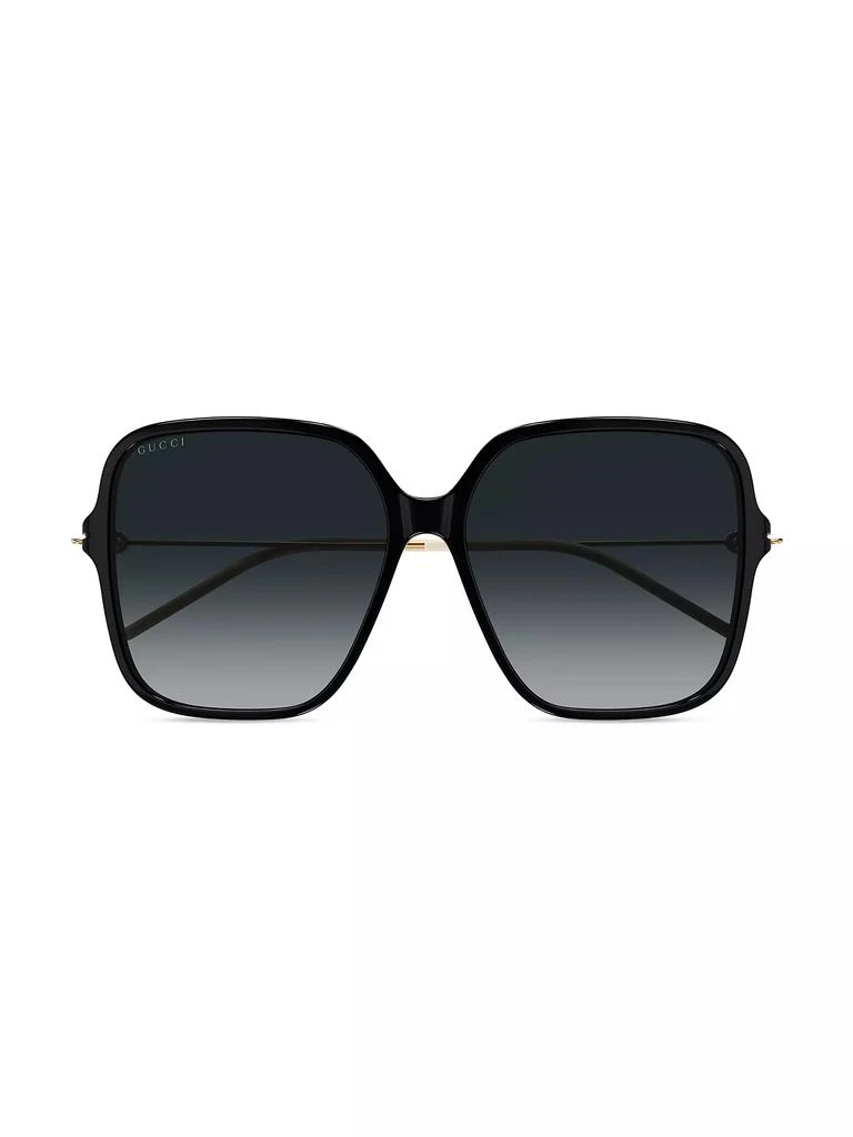 Gucci Skinny Specs 60MM Square Sunglasses 1