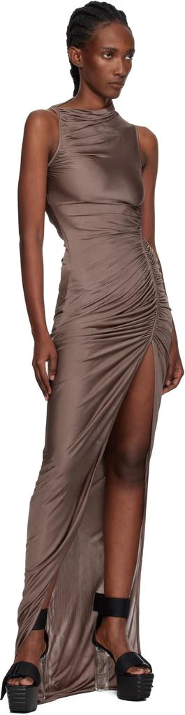 Rick Owens Black Luxor 65 Heeled Sandals 5