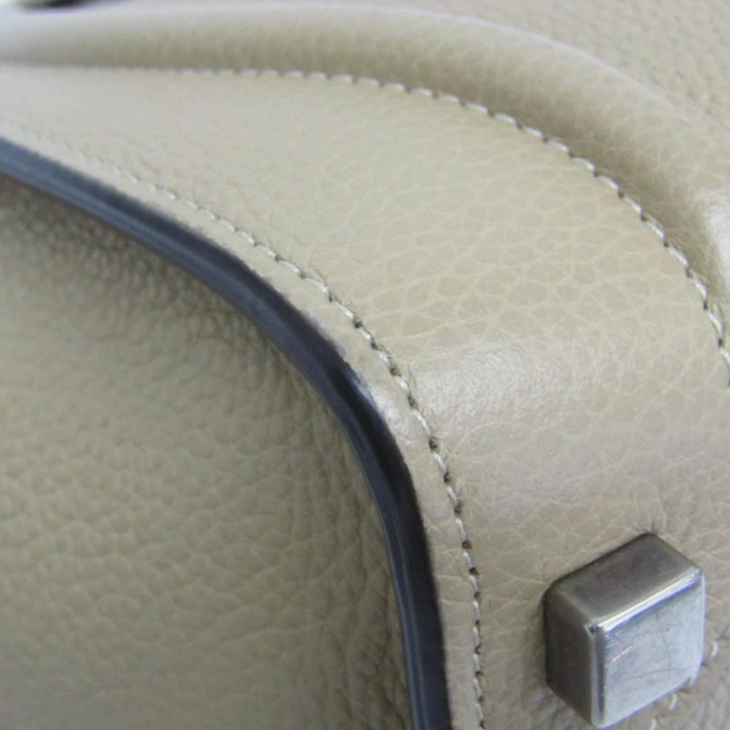 Celine Celine Beige Luggage Micro Shopper Leather Handbag 17