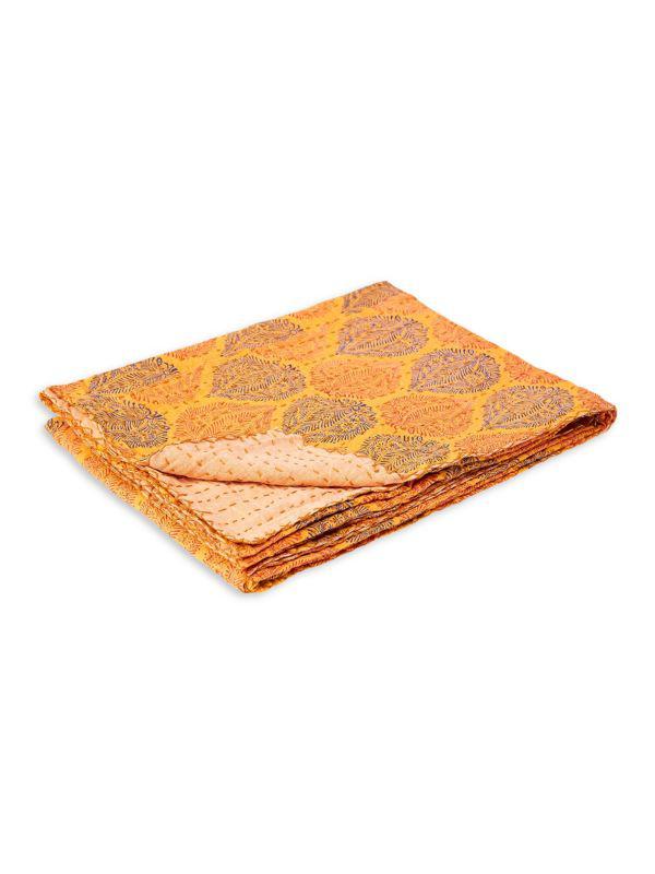 TAJ HOTEL Taj Hotel Kantha Cotton Throw