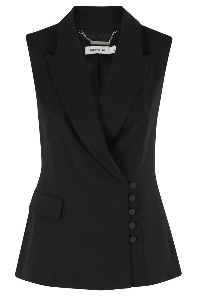 SIMKHAI Valarie Blazer Vest