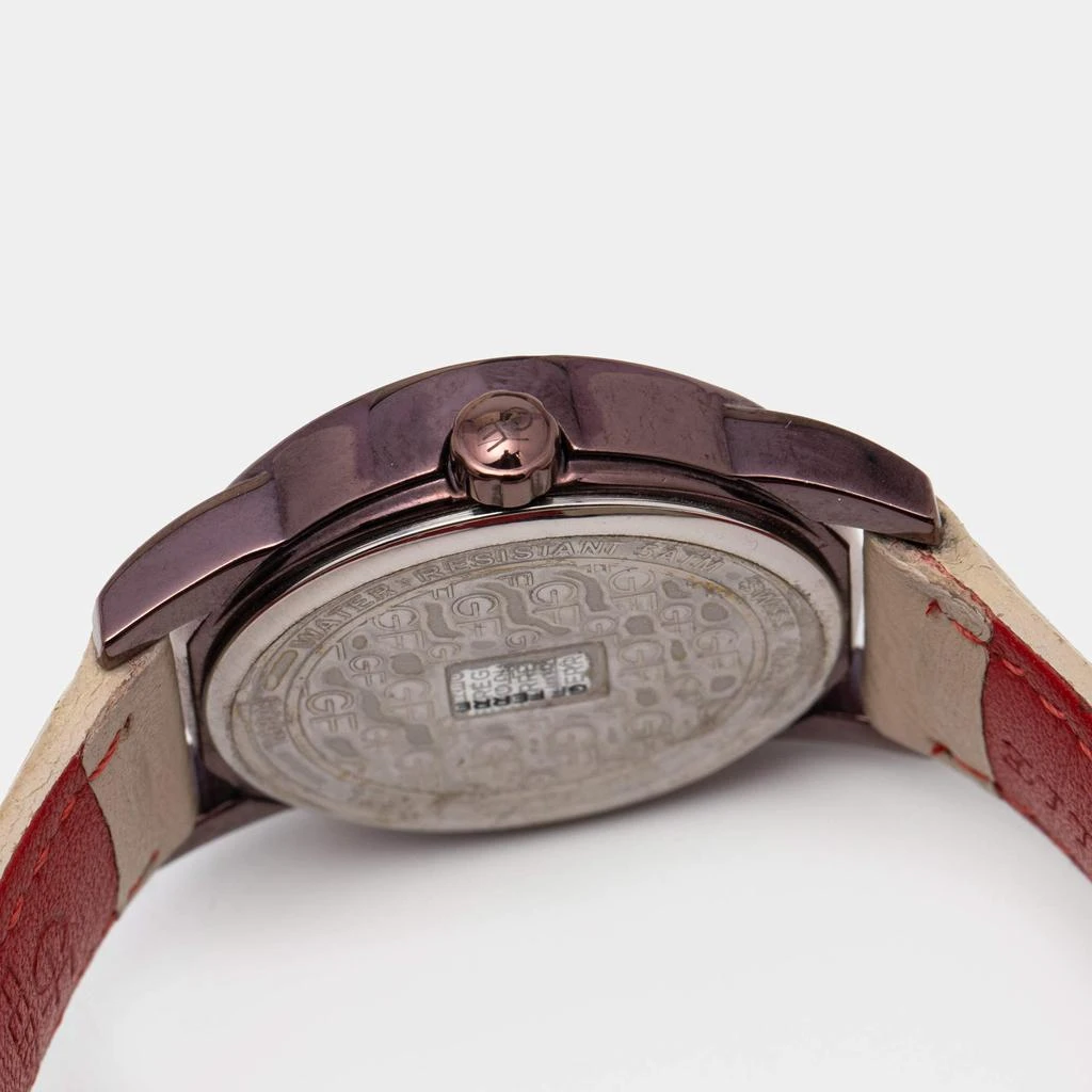 Gianfranco Ferre GF Ferre Multicolor PVD Coated Stainless Steel Leather 9085L Women
s Wristwatch 32 mm 6