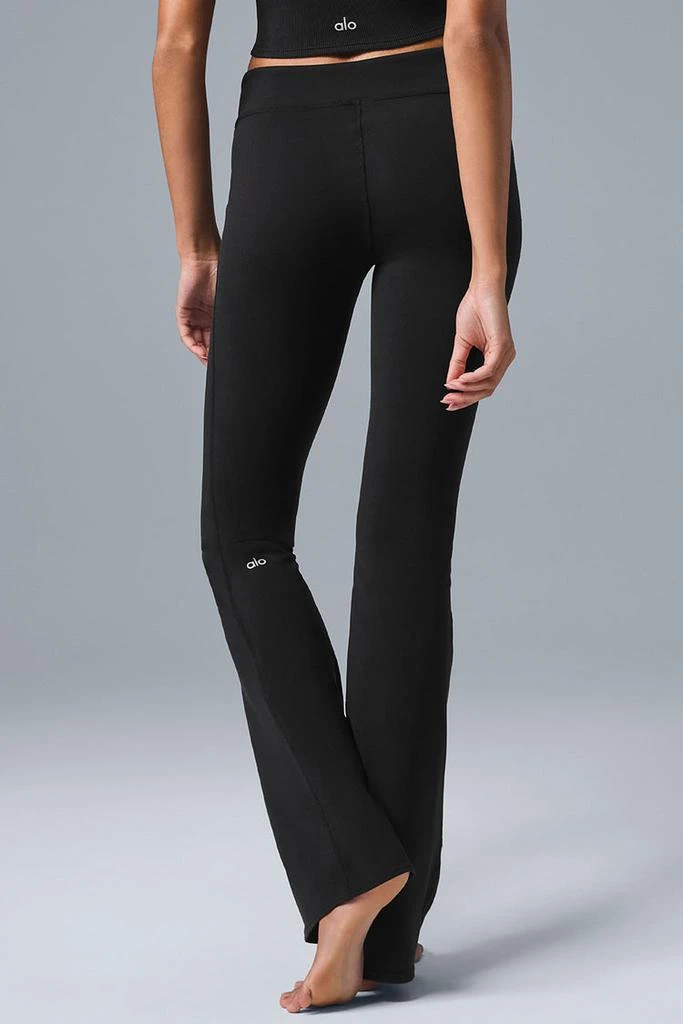 Shop Airbrush Low-Rise Bootcut Legging Black on Sale at