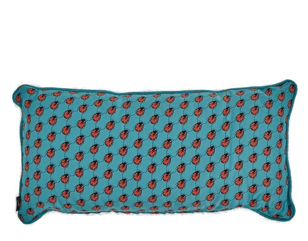 FORNASETTI Fornasetti Lady Bug Printed Rectangle Shaped Pillow