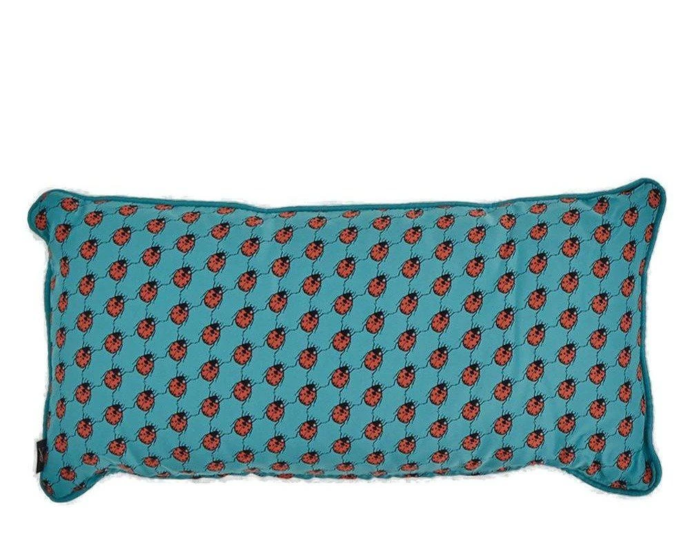 FORNASETTI Fornasetti Lady Bug Printed Rectangle Shaped Pillow 2