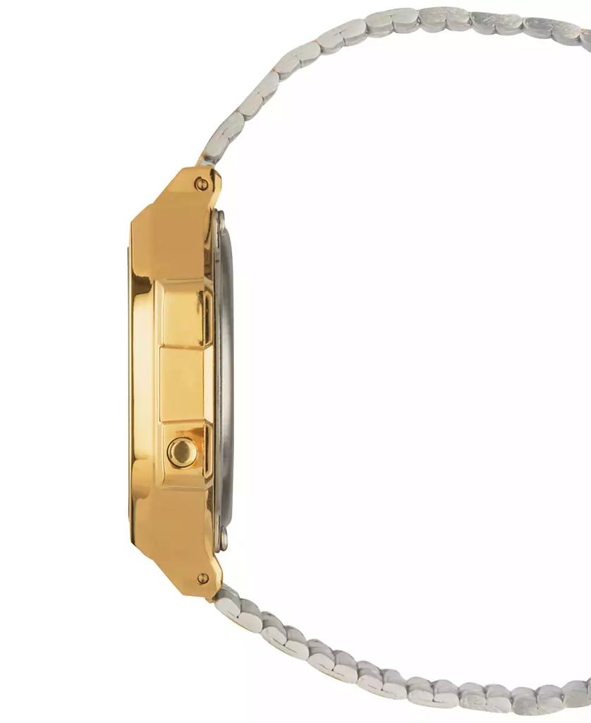 Casio Men's Digital Vintage Gold-Tone Stainless Steel Bracelet Watch 39x39mm A168WG-9MV