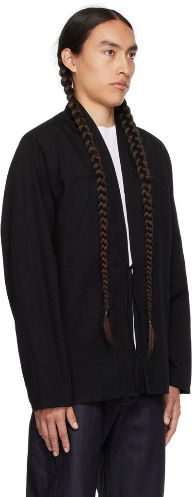 Naked & Famous SSENSE Exclusive Black Shirt