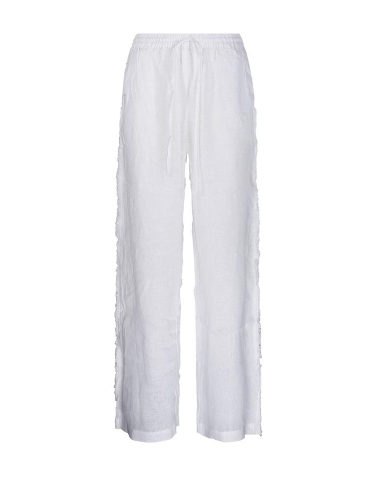 Parosh Relaxed Fit Linen Pants