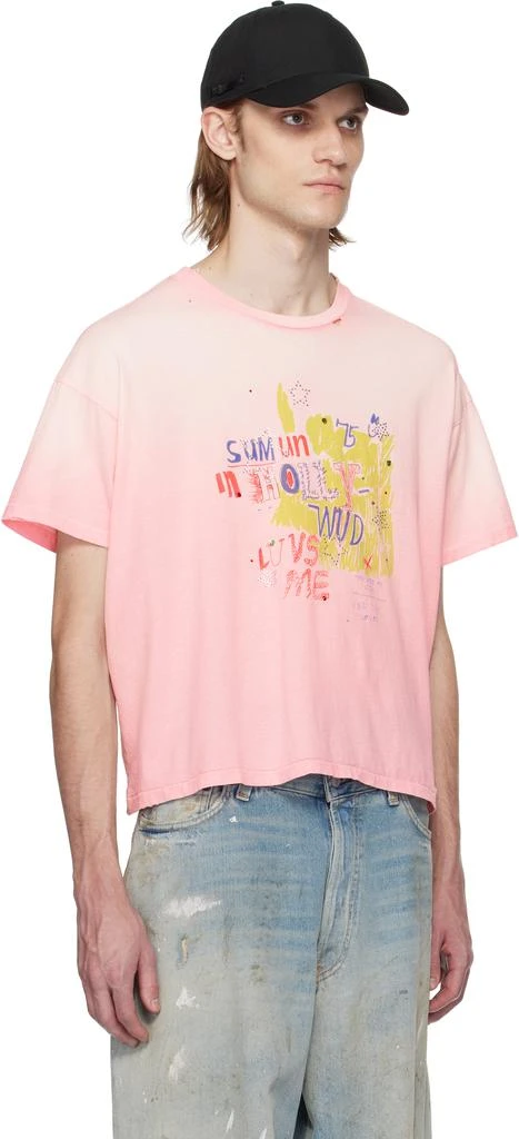 PALY Pink 'Sum 1 In Hollywood Loves Me' T-shirt 2