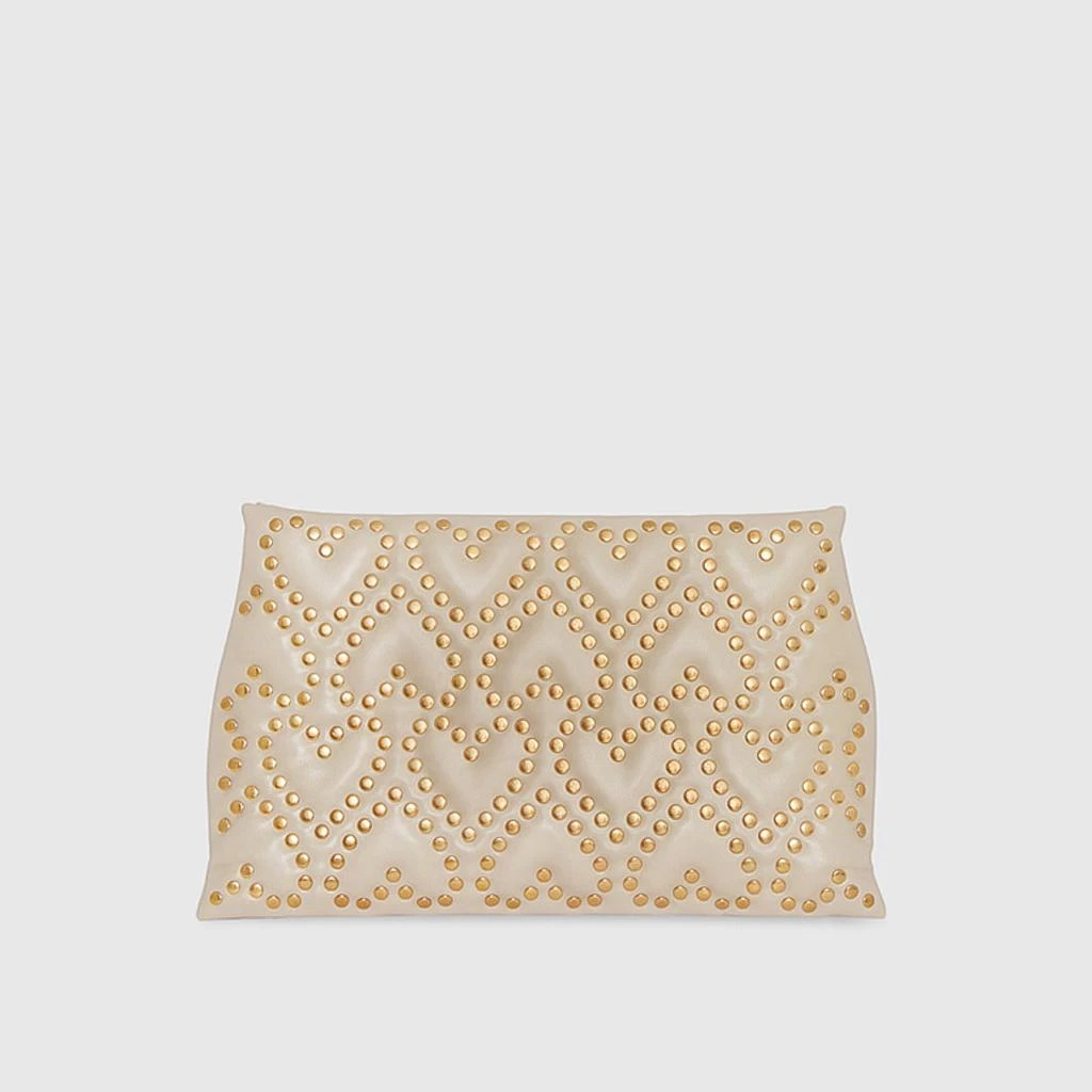 Rebecca Minkoff Heart Stud Quilt Pillow Clutch 6